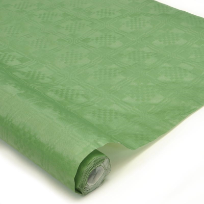 Disposable Paper Banquet Roll Green 25 Meter