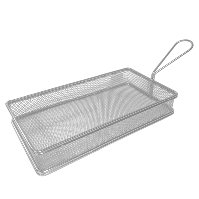 Serving 18/10 Stainless Steel  Fish Basket 26x13x4.5cm
