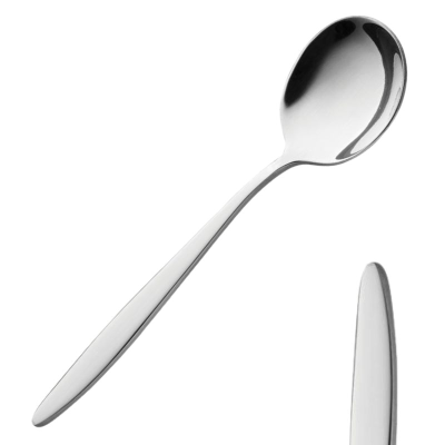 Teardrop Soup Spoon 18/10 (Dozen)