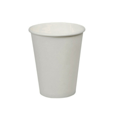 Plain White Hot Drink / Coffee Cup 12oz (Pack 50) [500]