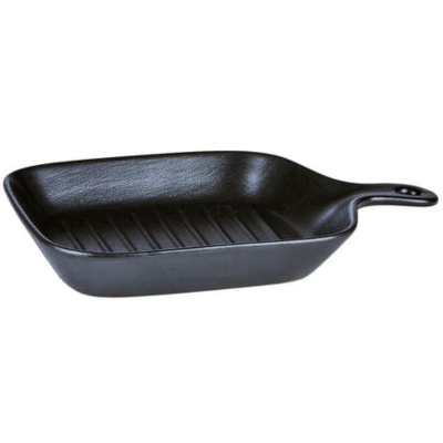 Cast Iron Effect Skillet With Handle 20 x 14 x 3cm