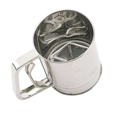 Stainless Steel Trigger Action Flour Sifter