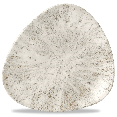 Churchill Stone Agate Grey Lotus Plate 9" (Pack 12)