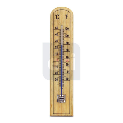 ETI Beechwood thermometer 45 x 205mm