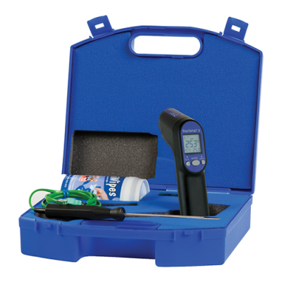 ETI RayTemp Infrared Thermometer Kit (Includes RayTemp, Probe, Wipes and Carry Case)