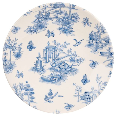 Churchill Toile Prague Profile Deep Coupe Plate 11" (Pack 12)