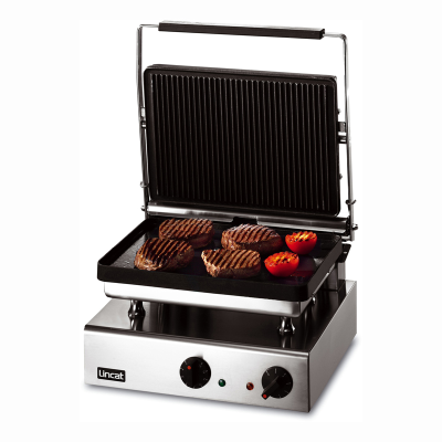 Lincat GG1R Ribbed Grill Large ribbed top, smooth bottom , 3 kW