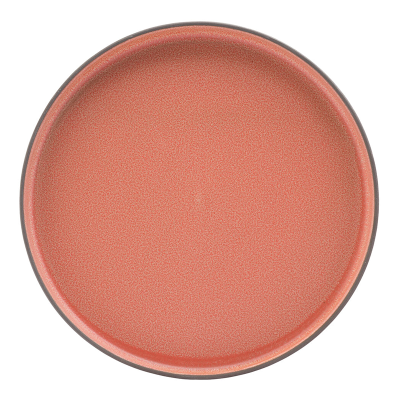 Coral Walled Plate 10.25" (26cm) (Pack 6)