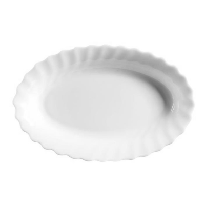 Luminarc Trianon White Oval Dish 22cm x 14cm