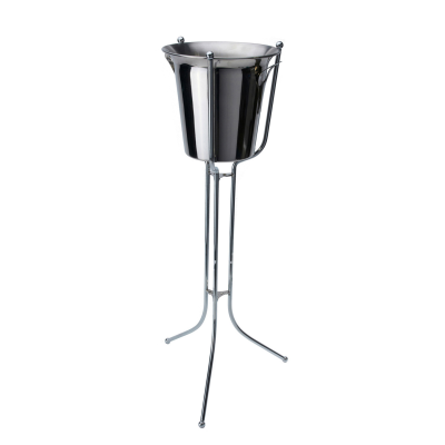 Wine Bucket Stand Chrome Plated