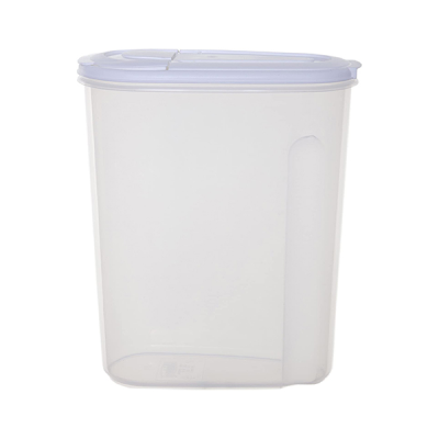 Whitefurze 5 Litre Food Canister Box With White Lid