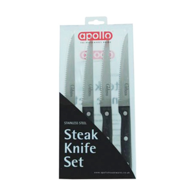 Apollo Steak Knife Set 4 Piece