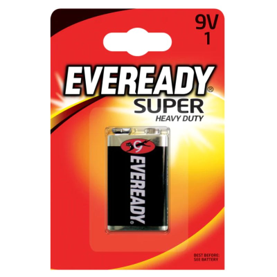 Ever Ready PP3 9V Zinc Chloride Battery