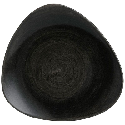 Churchill Stonecast Patina Iron Black Lotus Plate 10" (Pack 12)