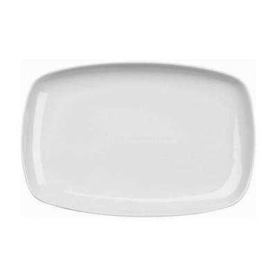 Art De Cuisine Menu Porcelain Medium Platter 12.25"x8.25"
