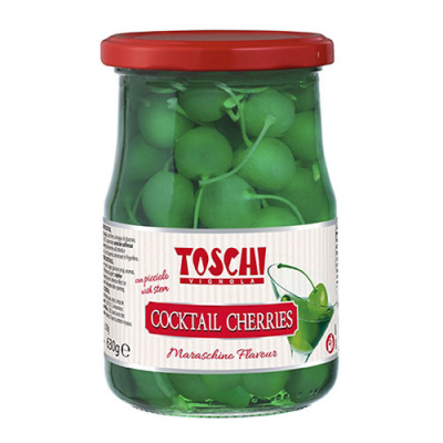 Toschi Cocktail Cherries Green 630g