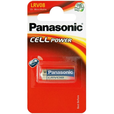 Panasonic Cell Power Micro Alkaline Battery 12V LRV08