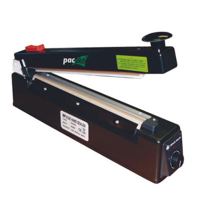 Impulse Heat Sealer With Cutter, 300mm Straight Bar IS300C