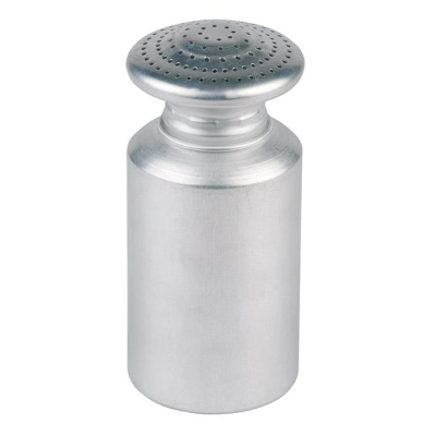 Aluminium Mushroom Top Salt Shaker 80 x 195mm / 450ml