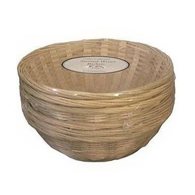 Catering Round Bamboo Basket 20cm (Pack 6)