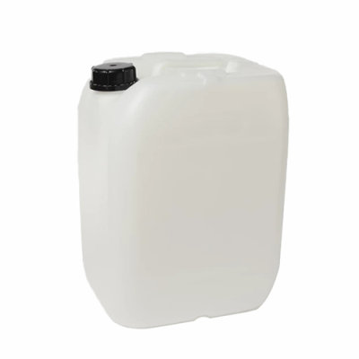 Empty 20 Litre Natural Container / Jerry Can With Cap