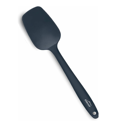 Lacor High Heat Grey Silicone Spoon 28cm