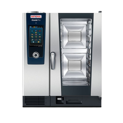 RATIONAL iCombi Pro Model ICP101G/N Nat Gas Free-standing Combi Oven - 22 kW