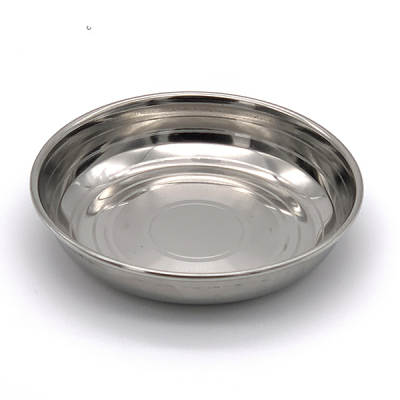 Stainless Steel Halwa Plate No 5, 10cm