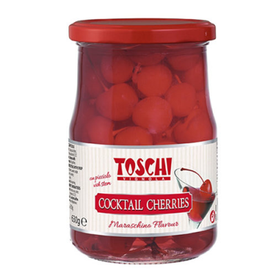 Toschi Cocktail Cherries Red 630g