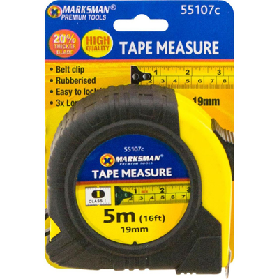 Marksman Tape Measure 5 metres