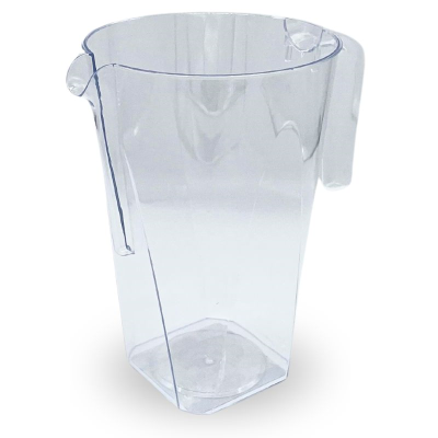 Essential Clear Plastic Disposable Jug 1.2 Litre