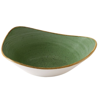 Churchill Stonecast Sorrel Green Lotus Bowl 6" (Pack 12)