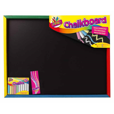 Art Box Chalk Board Set 33x43cm