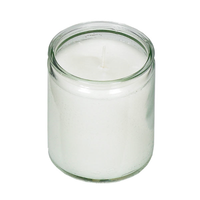 Bolsius Starlight Clear Jar Candles 50 Hour Burn Time (Pack 8)