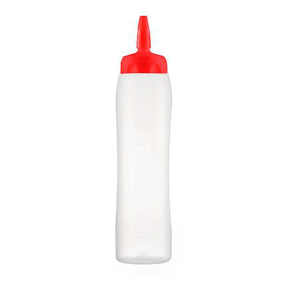 Araven Red Sauce Bottle 100cl / 34oz