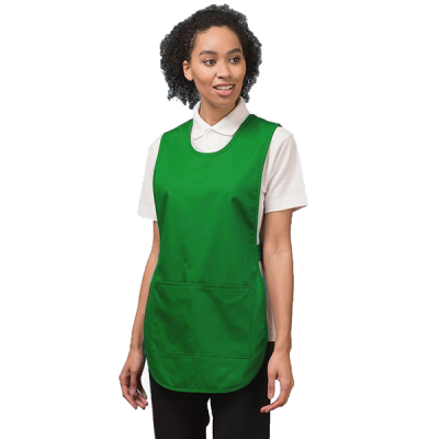 Woman's Tabard with 2 Pockets Pine Green Small