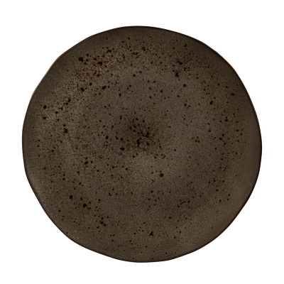 Rustico Black Ironstone Plate 31.5cm