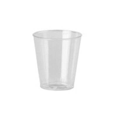 Disposable Plastic Sampling Shot Glass 1oz (Pack 50)
