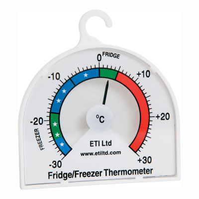 ETI Fridge or Freezer Thermometer with 70mm Dial