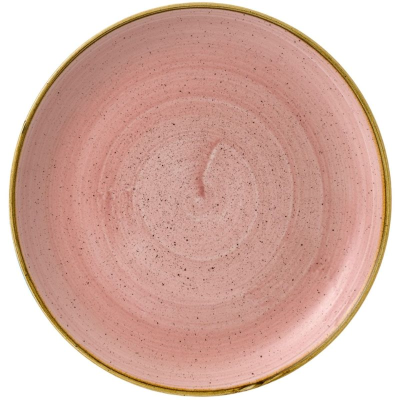 Churchill Stonecast Petal Pink Evolve Coupe Plate 11.25" (Pack 12)