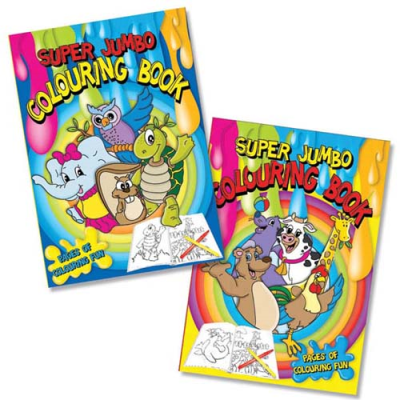 Just Stationery Super Jumbo Colouring Book