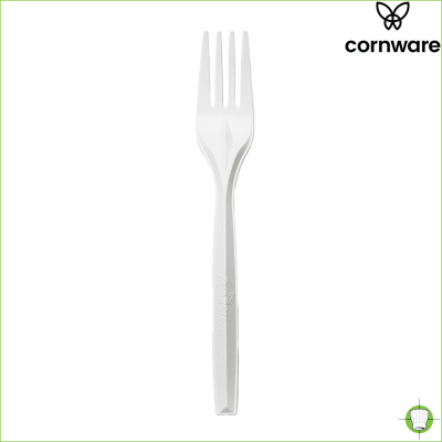 Cornware Biodegradeable Fork 7" Light (Pack 50)