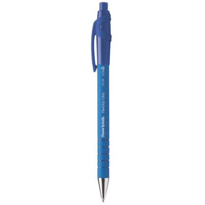 Paper Mate Flexgrip Ultra Retractable Ball Pen Blue (Pack 2)