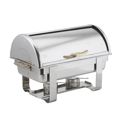 Chafing Dish Rectangular 1/1 GN 9 Litre Roll Top