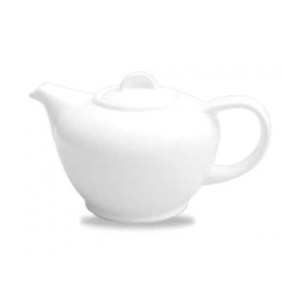 Alchemy White Teapot 25oz (Pack 6)