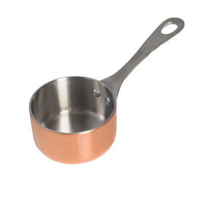 Copper/Aluminium Mini Saucepan 7.5cm