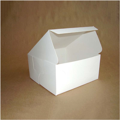 Hand Erect Cake Box 6" x 6" x 3" (Pack 250)