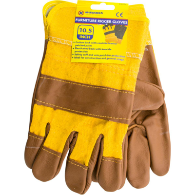 Marksman Rigger Gloves Leather/Cotton 10.5'' / 26cm