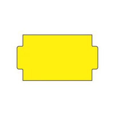 SATO Kendo Yellow Peel Adhesive Labels (Pack 18000)