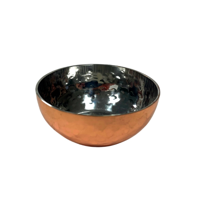Round Copper Hammered Ramekin 6cm